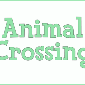 Animal Crossing Font