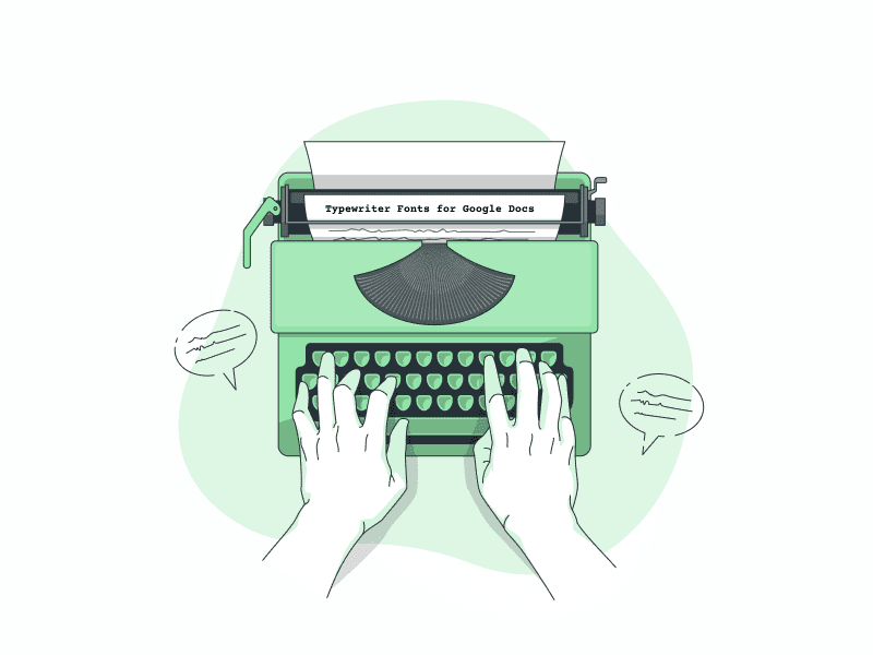 Best Typewriter Fonts for Google Docs