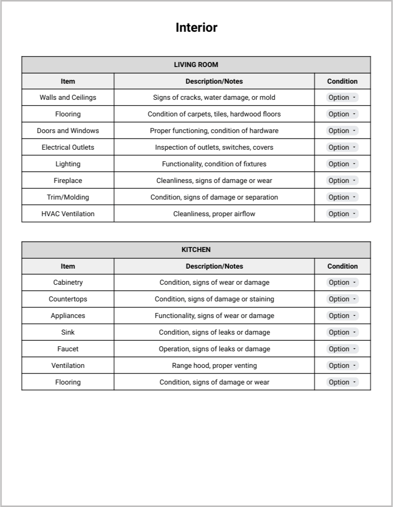 Home Inspection Checklist Template Preview-5