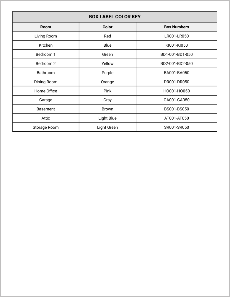 Moving Checklist Template Preview-6