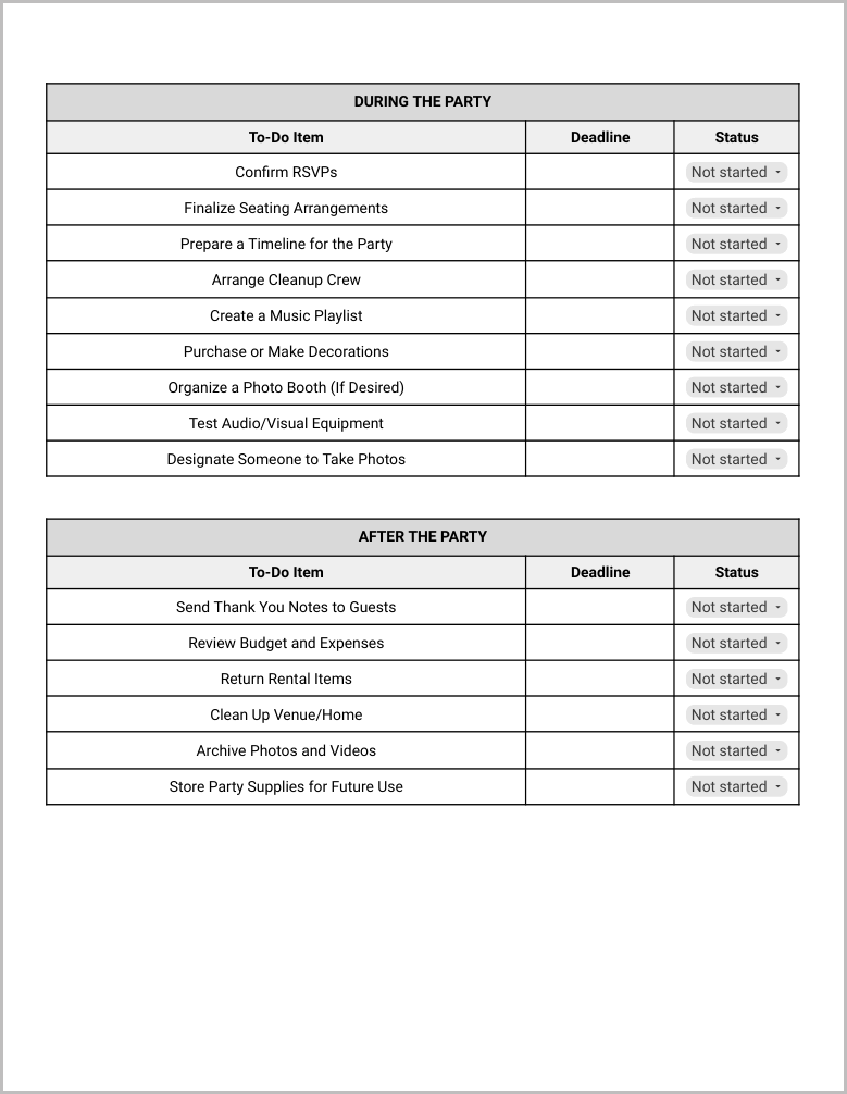 Party Planning Checklist Template Preview-2