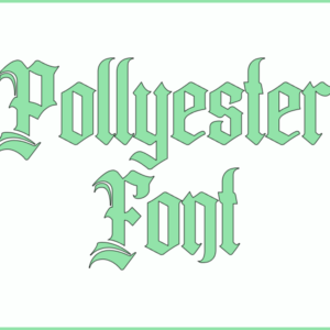 Pollyester Free Font Download