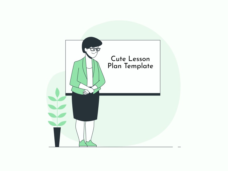 Cute Lesson Plan Template