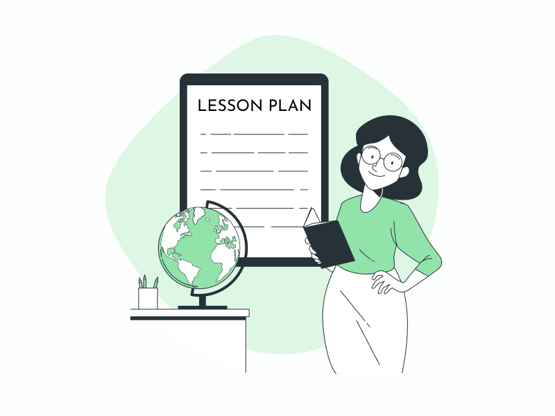 Cute and Simple Lesson Plan Template