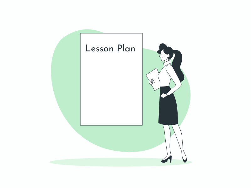 Colorful Lesson Plan Template