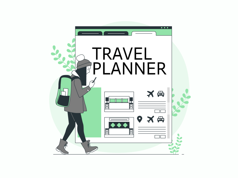 Minimal Travel Itinerary Template