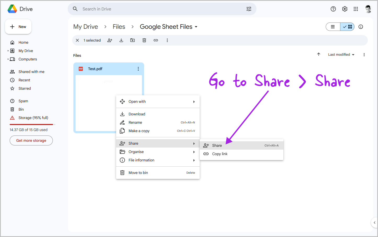 How to Insert a File into Google Sheets