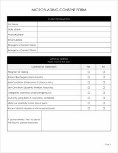 Microblading Consent Form-1