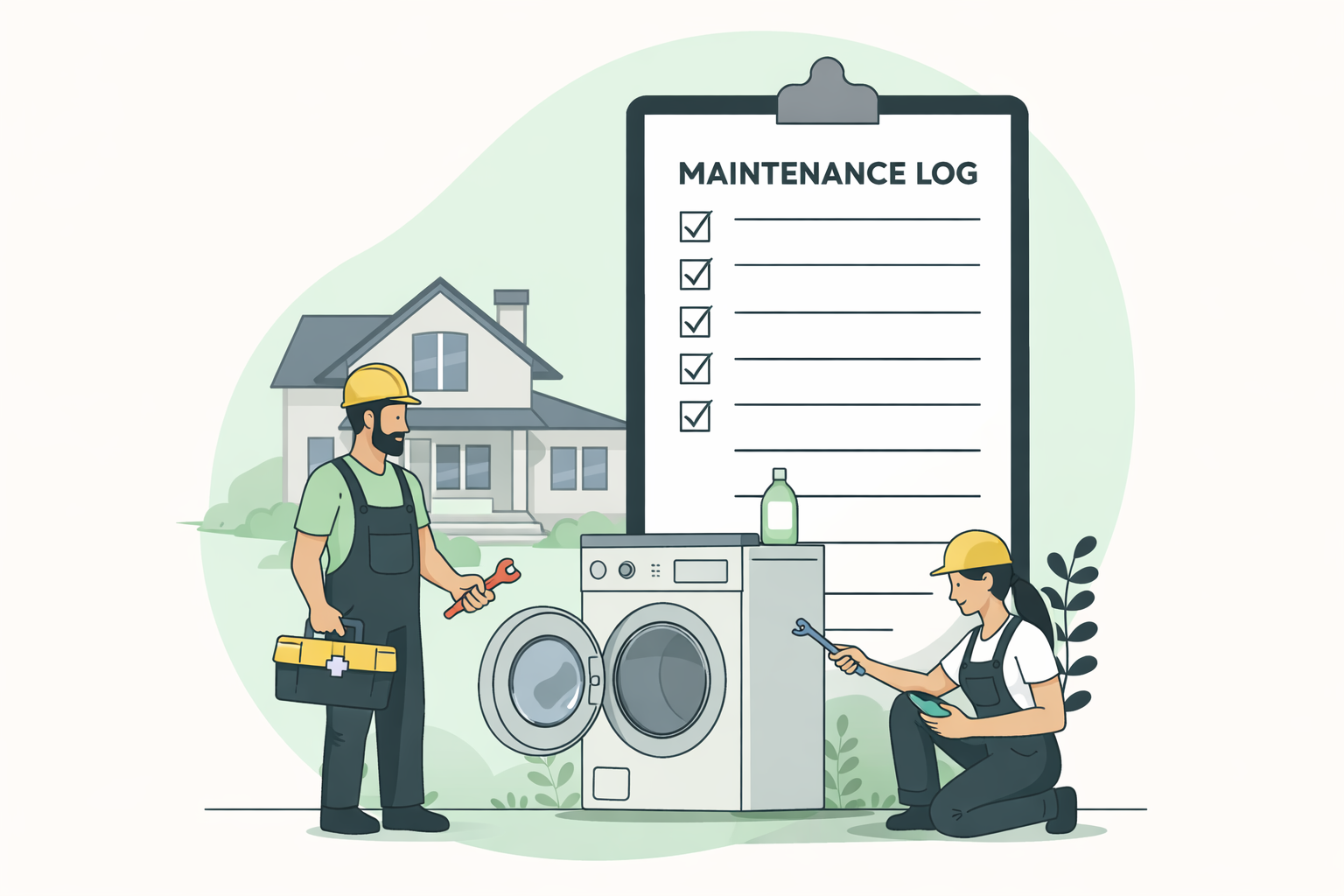Free Home Maintenance Log Book Templates