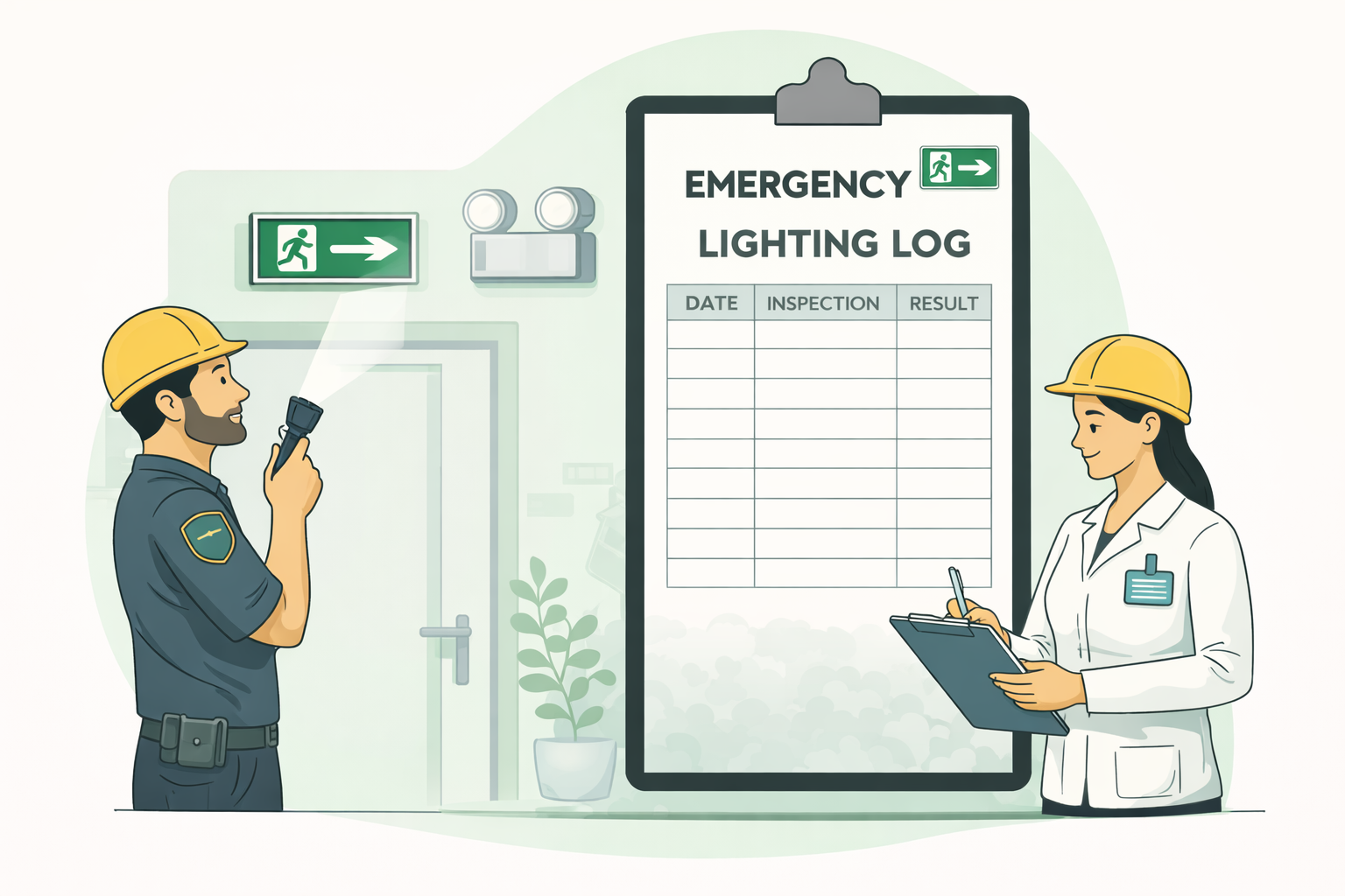 5 Free Emergency Lighting Log Templates