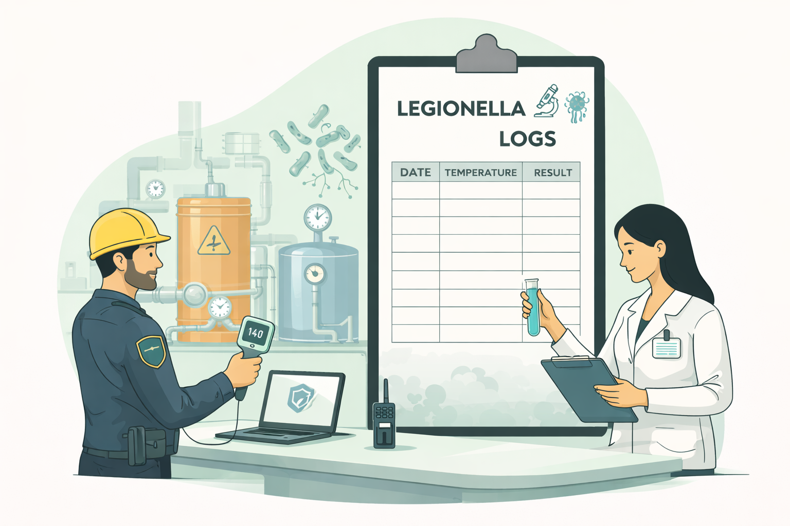 5 Free Legionella Log Sheet Templates
