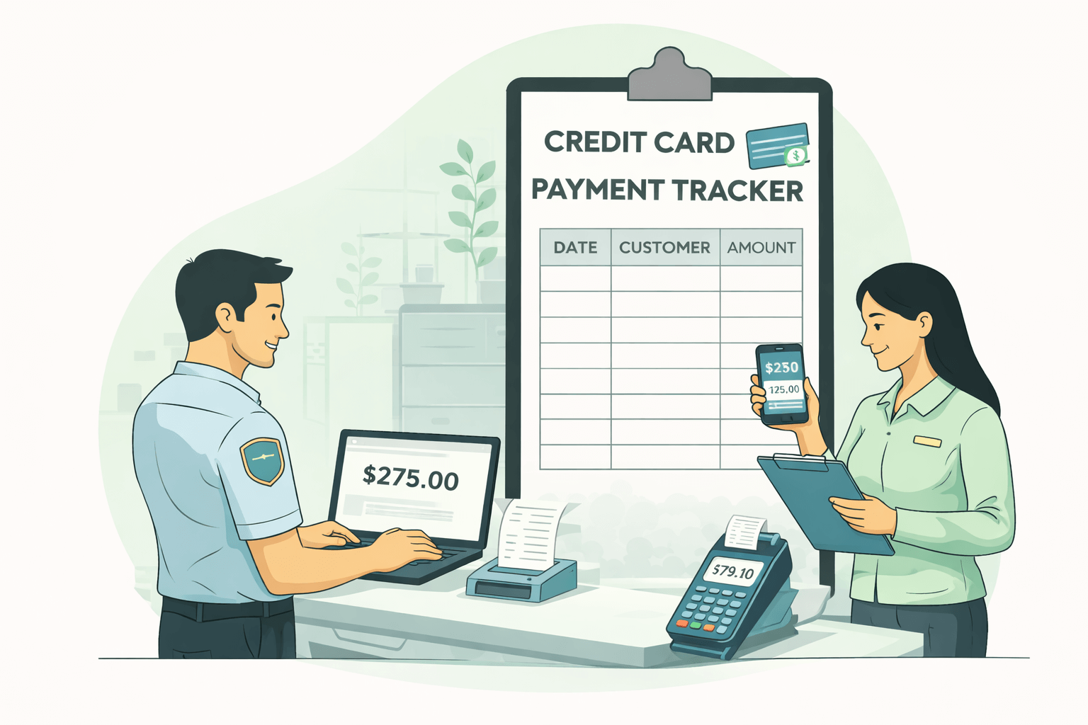 5 Free Credit Card Payment Tracker Log Templates