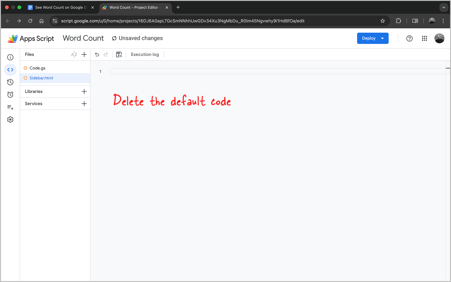 How to See Word Count on Google Docs for All Tabs