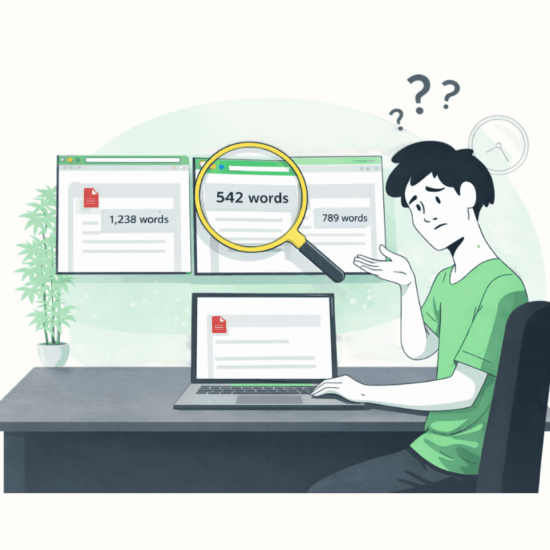 How to See Word Count on Google Docs for All Tabs