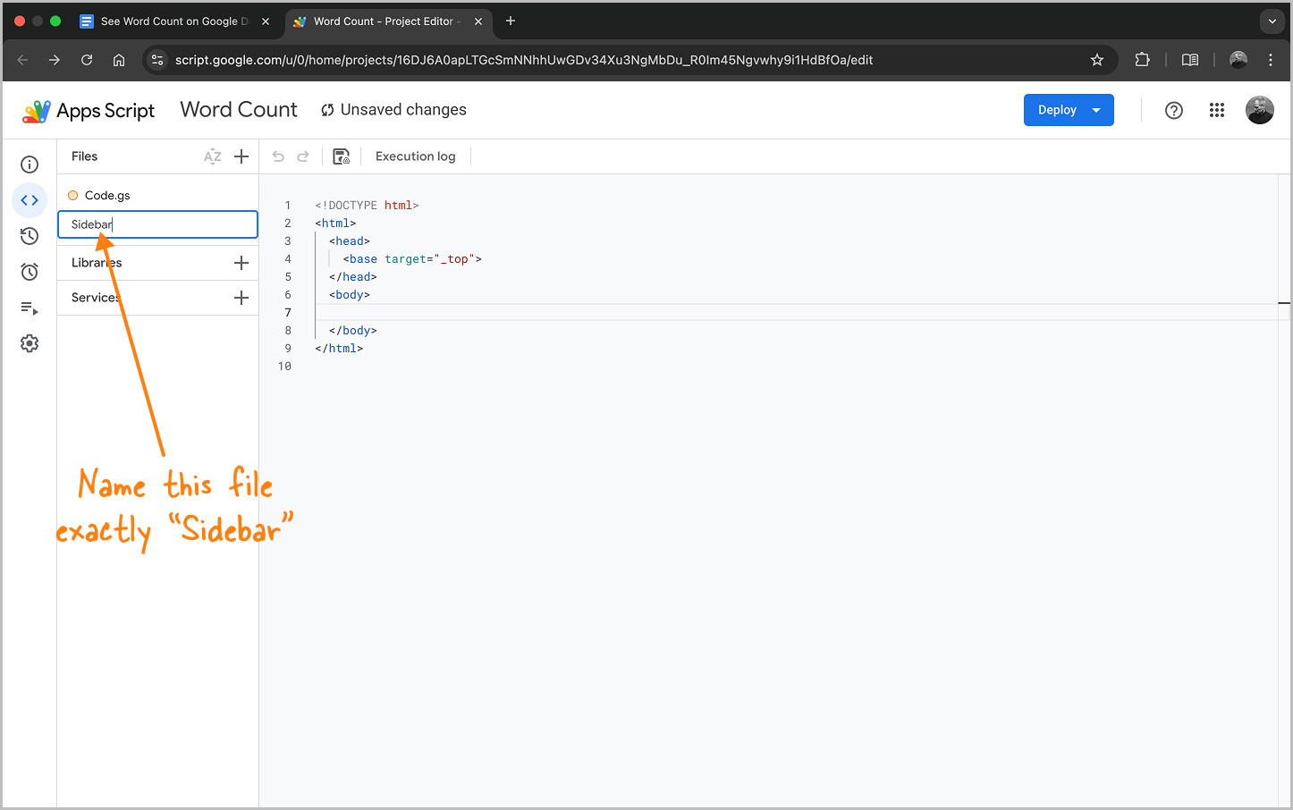 How to See Word Count on Google Docs for All Tabs