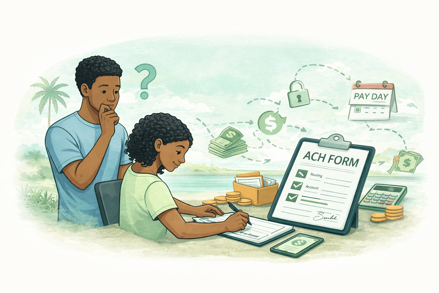 Free ACH Form Template