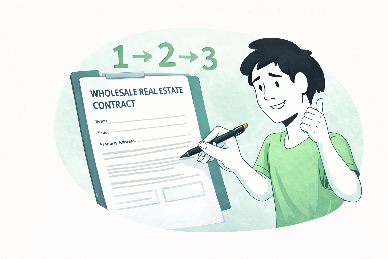 How to Fill Out a Wholesale Contract Step by Step